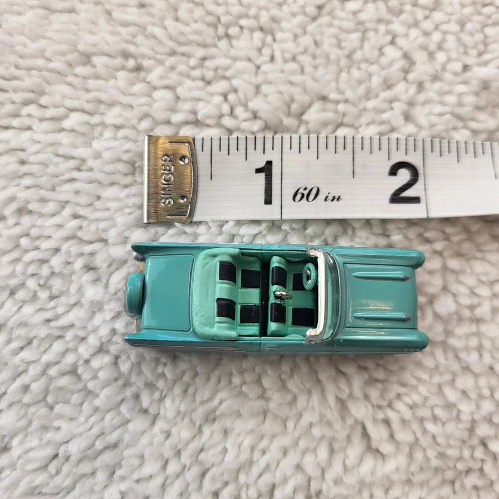Hallmark Keepsake 1957 Chevrolet Bel Air Lil' Classic Cars Ornament Teal (2019)